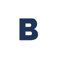 Logo di Betmartini, rappresentato da una lettera “B” maiuscola blu scuro su sfondo bianco, simbolo essenziale del marchio di scommesse online.