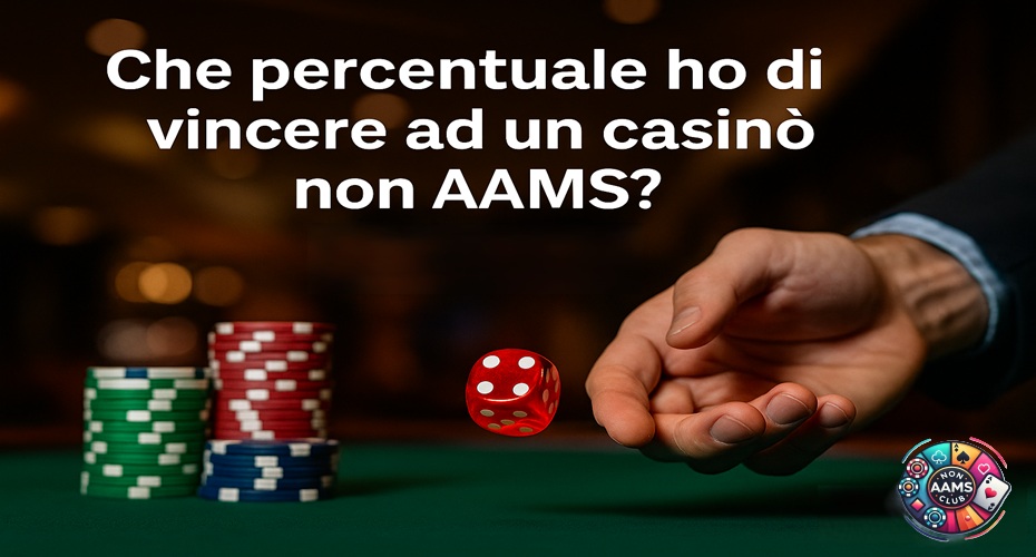 Percentuale di vincita nei casinò non AAMS