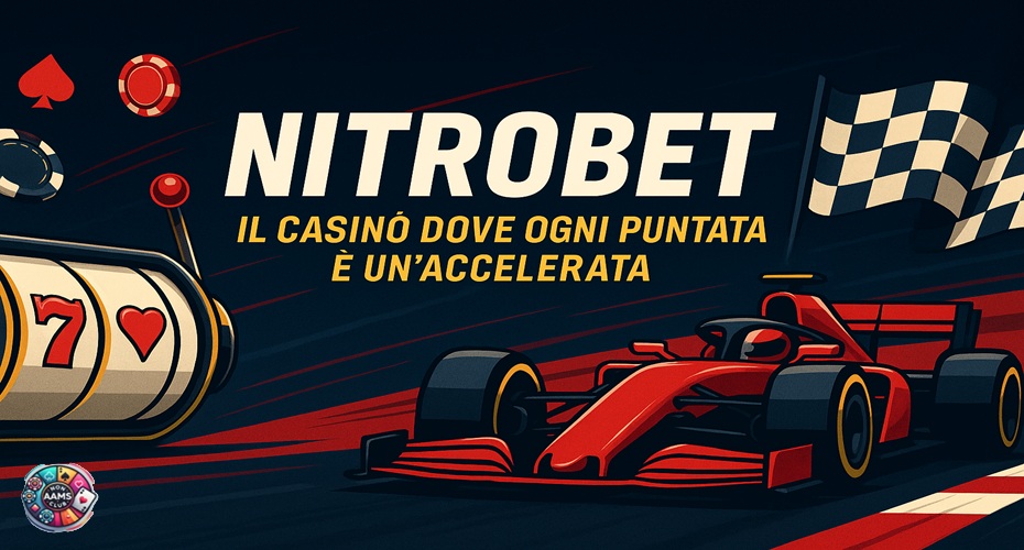 Nitrobet casinò dove ogni puntata è un'accelerata con slot e auto da corsa