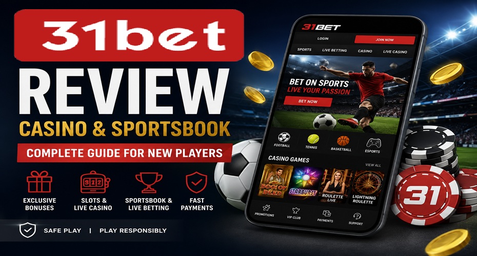 31Bet review complete casino and sportsbook guide for new players
