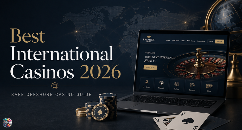 Best international casinos 2026 safe offshore casino guide