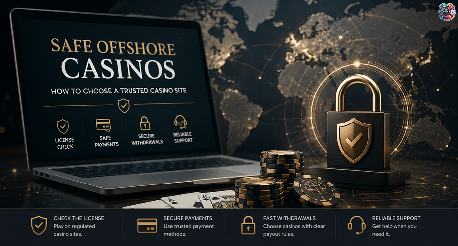 Safe offshore casinos guide with secure payments and trusted casino site checks