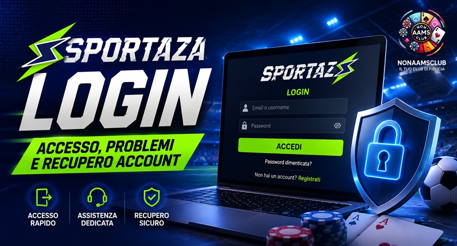 Sportaza login con accesso, assistenza e recupero sicuro dell’account