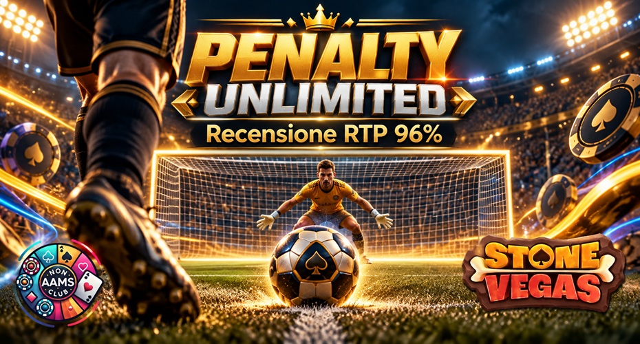 Penalty Unlimited recensione con RTP 96% e mini gioco di rigori